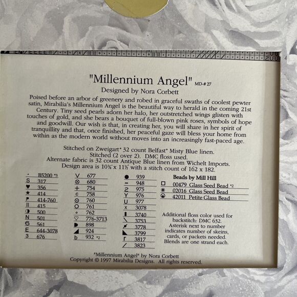 MIRABILIA Millennium Angel Chart By Nora Corbett  1997 - Picture 4 of 4